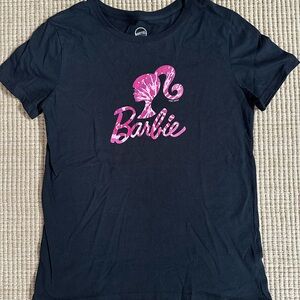 Women’s Black Barbie T-Shirt - Size Small - Official Mattel